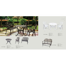 Outdoor Cast Aluminium Table (HY-T012)